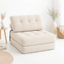Sillón Plegable SoftNest Blanco