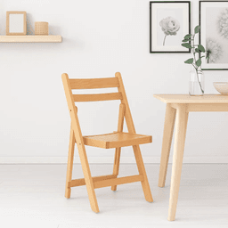 Silla Duna Plegable de Madera Natural