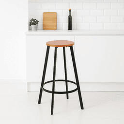 Piso taburete de bar elipse industrial