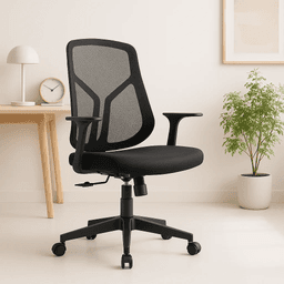 Silla Ergonómica Nova Mesh - Negra