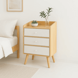 Velador Tres Cajones Simply