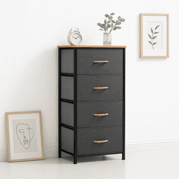 Comoda Torre Ultraliviana Wood Cuatro Cajones